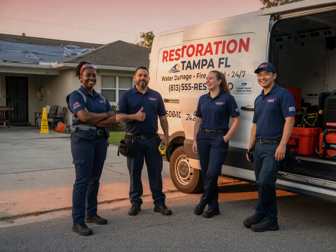 Water Damage Restoration company in Crystal City, TX